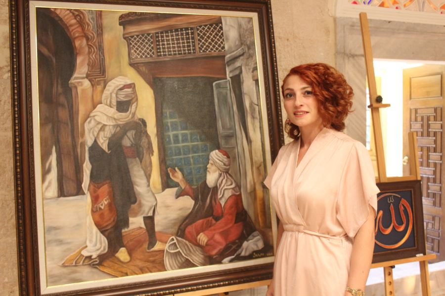 Rizeli ressamlar minik İkbal için çizdi