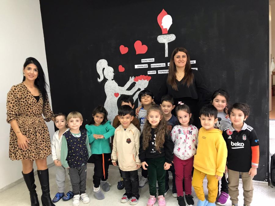 Özel Penguen Anaokulu’nda sürpriz kutlama
