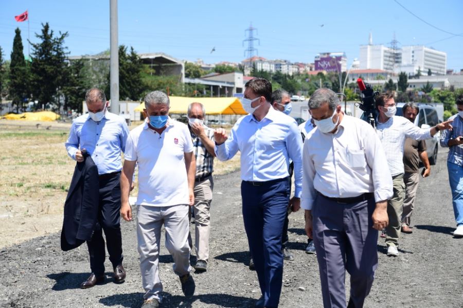 Pandemi kurallarına uygun ‘Kurban Satış Alanı’
