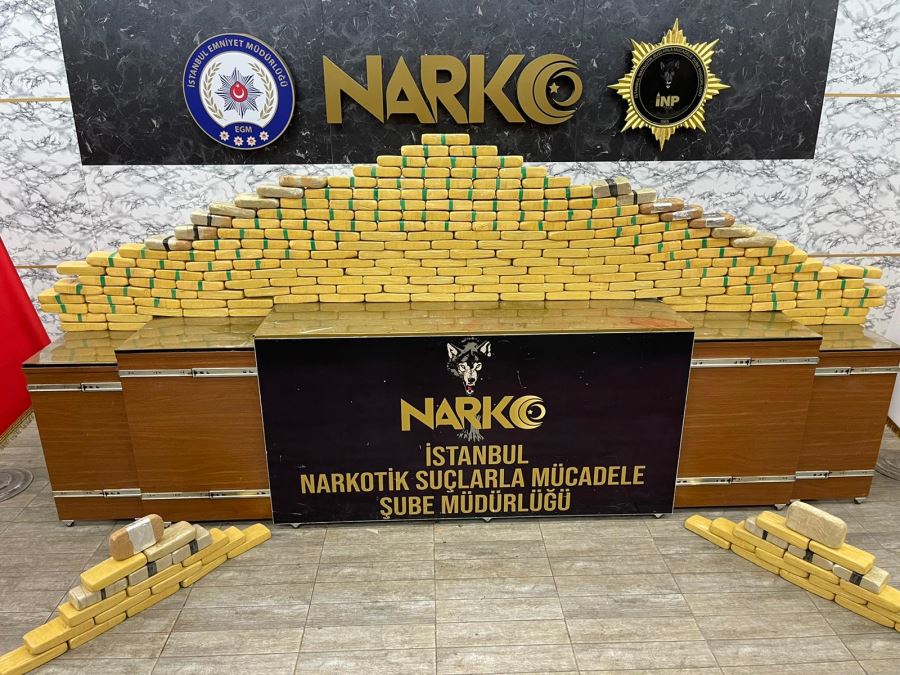 Bahçelievler’de 121 kilo eroin ele geçirildi