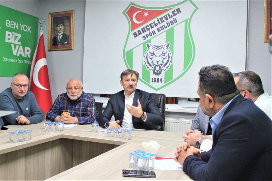 Dr. Hakan Bahadır’dan Bahçelivlerspor’a ziyaret