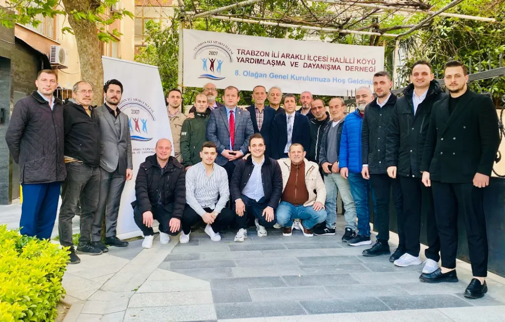 Halilli Köyü Derneği’nin yeni Başkanı Yakup Ayaydın oldu